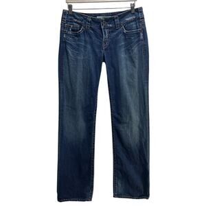 1921 Western Glove Works Women's Jeans Size 32 Straight Leg Y2K Grunge Low Rise